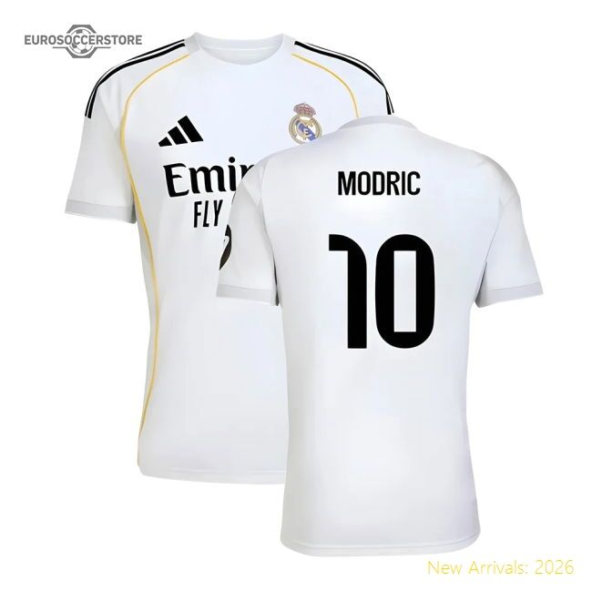 Real Madrid Spanish Modric Match-ready Jersey Performance Fabric