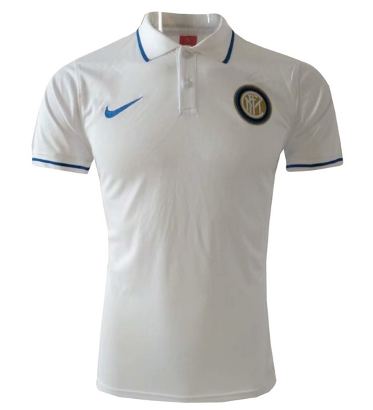 Professional Premium Durable 2019-20 INTER MILAN WHITE POLO SHIRT