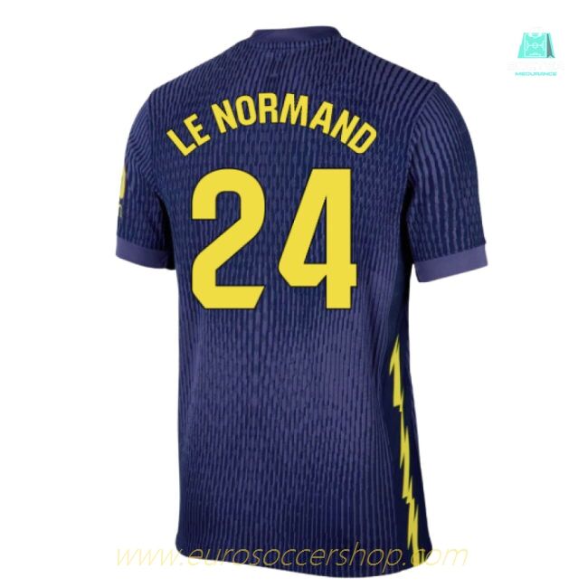 2025-2026 Atletico Madrid Authentic Away Shirt (Le Normand 24)