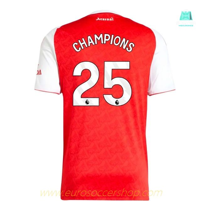 2025-2026 Arsenal Home Shirt (Champions 25)