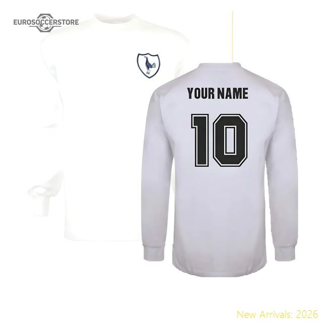 High-quality Spurs Hotspur 1963-66 Home Retro Shirt (your Name)