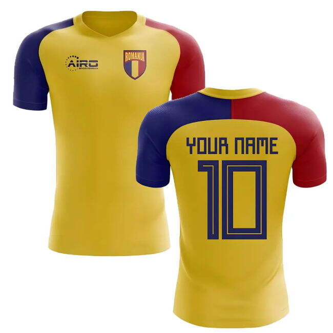 Romania Modern Home Jersey 2025-2026 #4