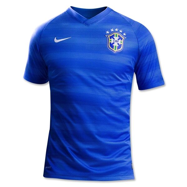 2014 World Cup Brazil Away Blue Jersey Shirt - World Cup Collection