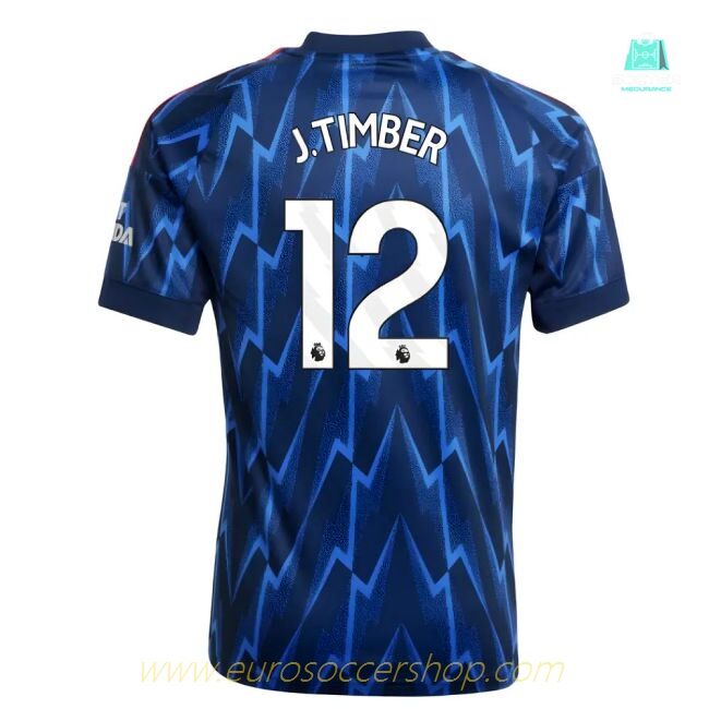 2025-2026 Arsenal Away Shirt (Kids) (J.Timber 12)