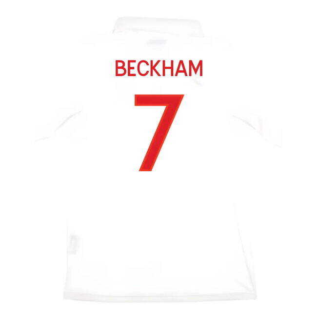 Affordable England 2010-12 Home Shirt ((Very Good) M) (BECKHAM 7) Classical