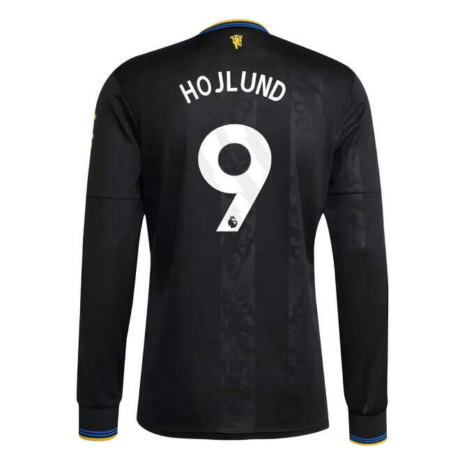 Man Utd Official Third Football Shirt 2025-20 Hojlund 9 L M S