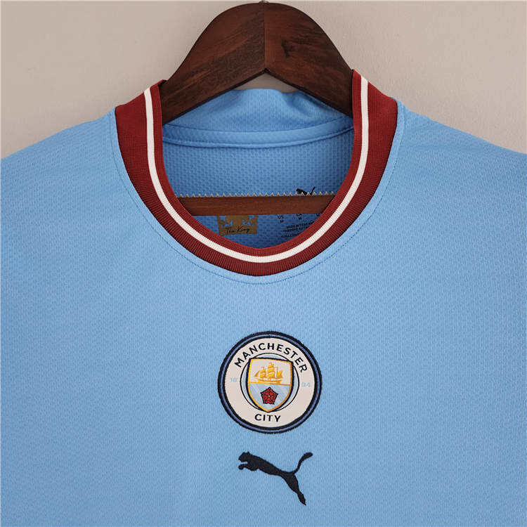Manchester City 2223 Home Women's Shirt - Official Replica 21861