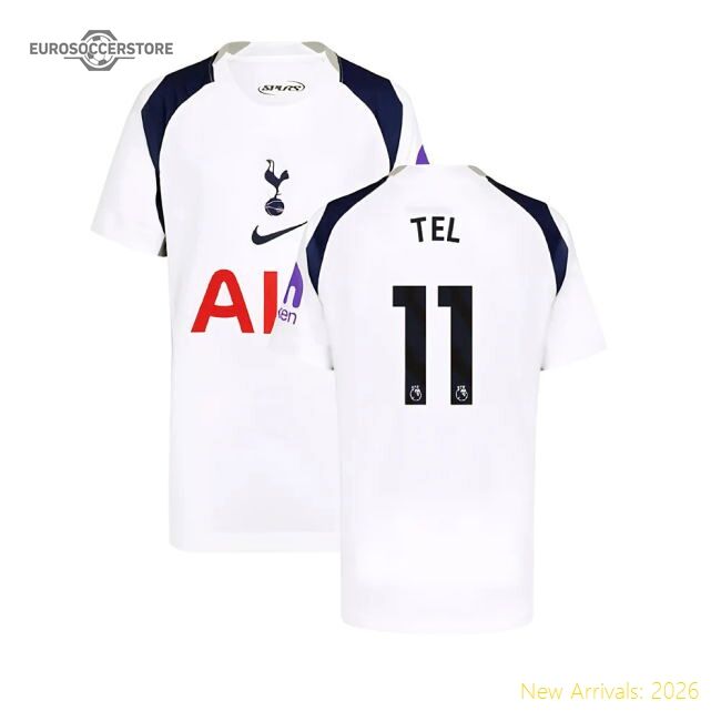 2025-2026 Spurs Hotspur Home Shirt (kids) (tel 11) - Authentic Design