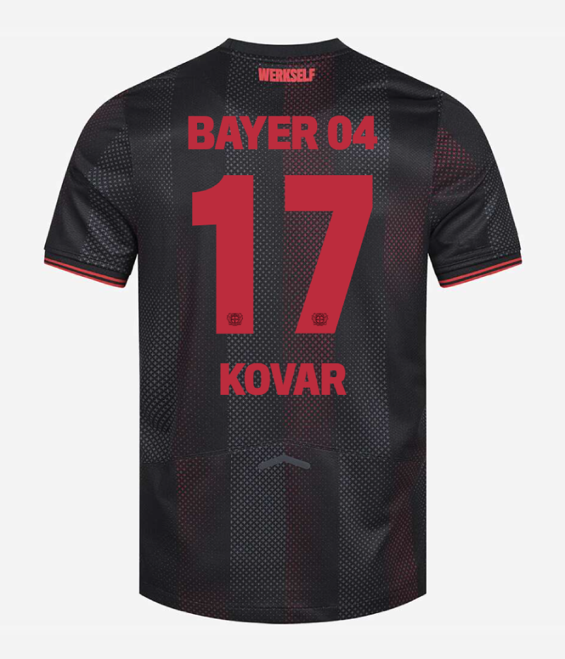 Bayer 04 Leverkusen 25-26 Home KOVAR 17 Football Jersey