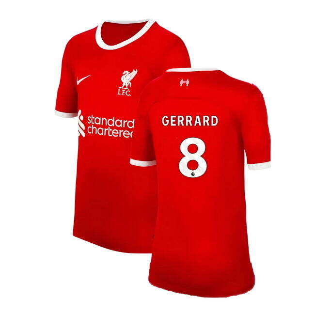 Gerrard Liverpool Home - Official Edition - Epl - English Football