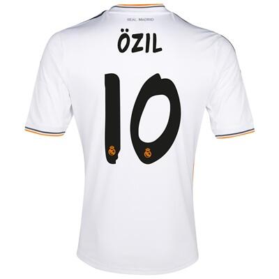 13-14 Real Madrid 10 Ozil Home Jersey Shirt - Official Replica 2399