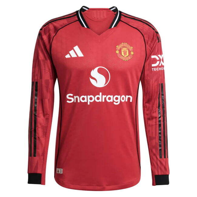 2025-20 Man Utd Home Soccer Shirt # L M S