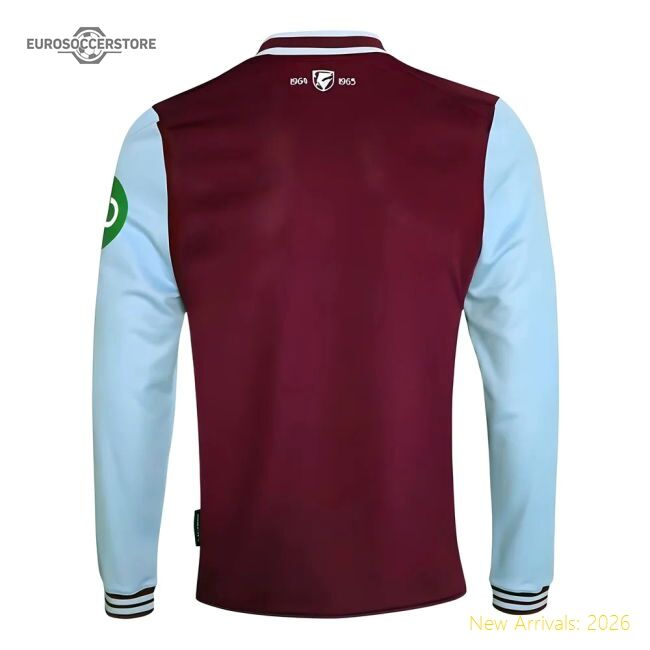 Premium 2024-2025 West Ham Long Sleeve Home Shirt (kids) - Premium