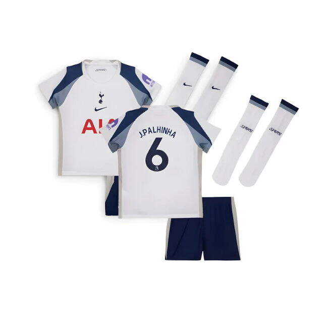 soccer jersey 2025-2026 Tottenham Home Little Kids Mini Kit (J.Palh...