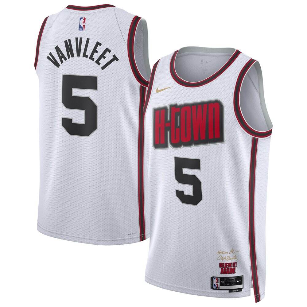 Official Houston Rockets Jersey - White City Edition - Fan Favorite
