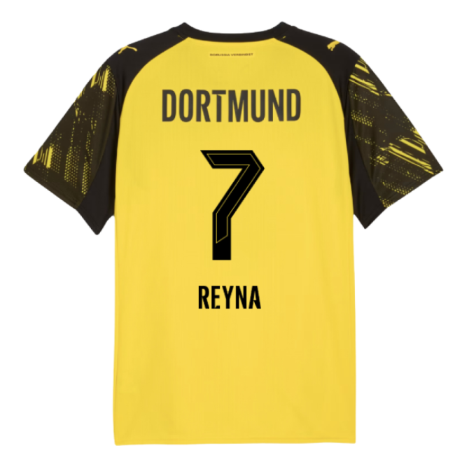 Borussia Dortmund Official 2025-2026 Home Soccer Jersey - Var7-5