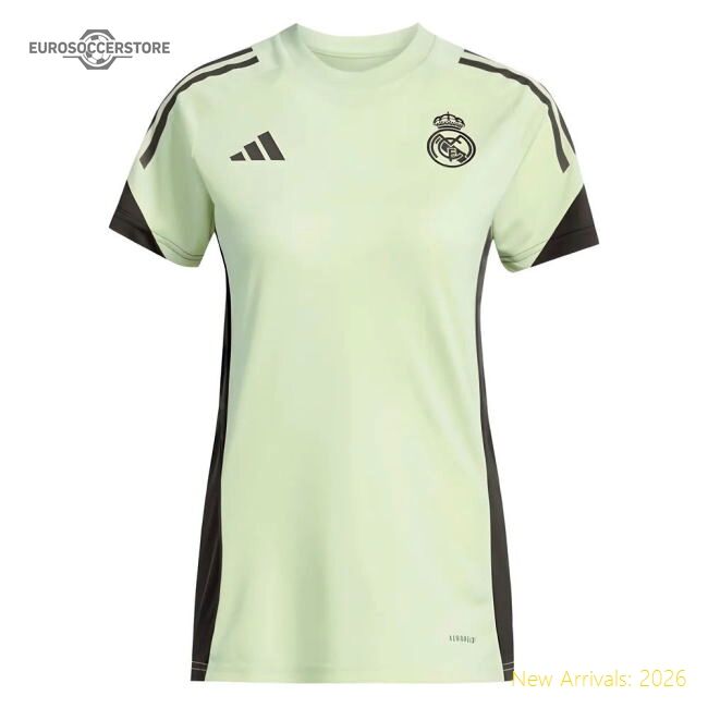 Luxury 2025-2026 Real Madrid Training Jersey (almost Lime)