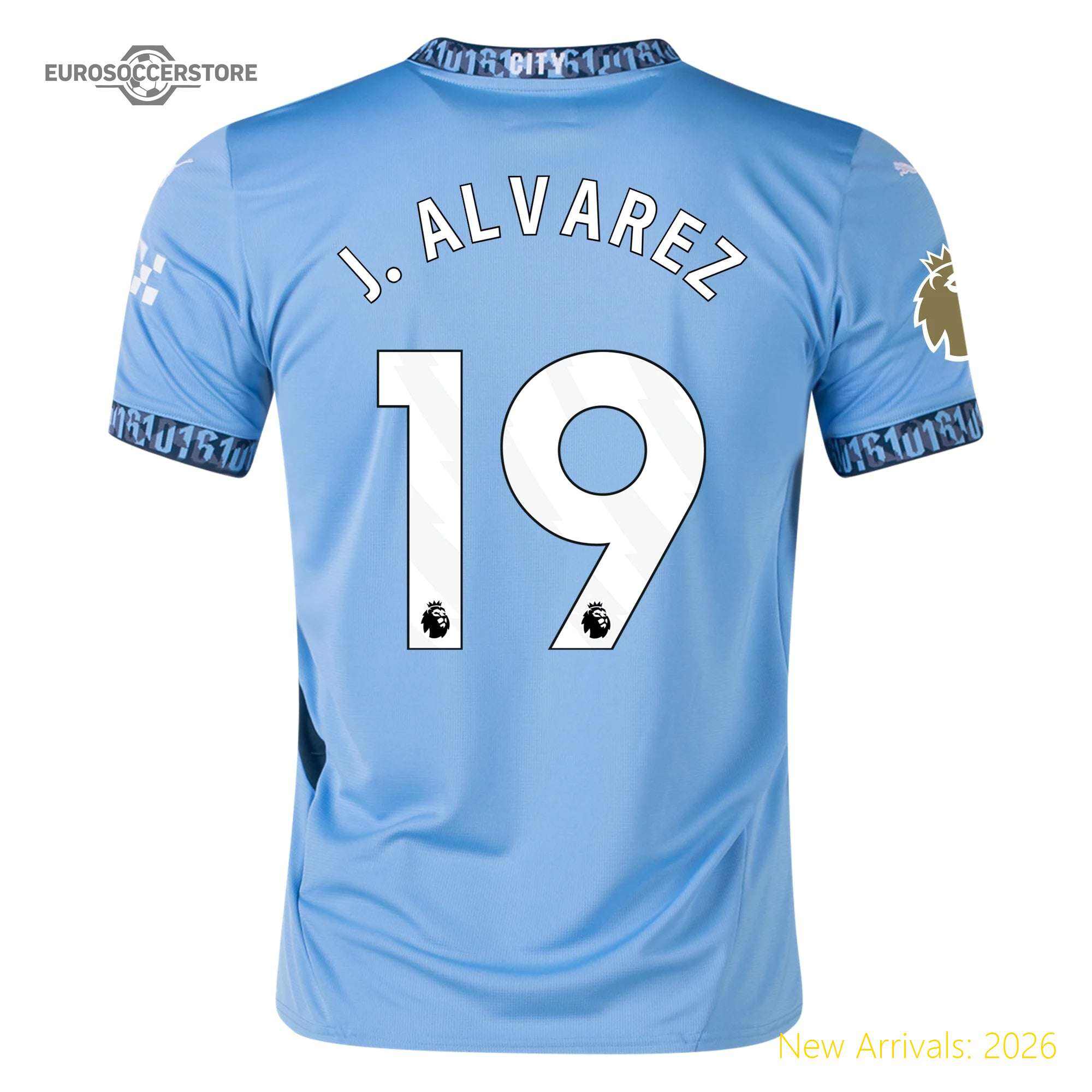 Modern Design Professional Men Mci Iconic Player Home Jersey 2023