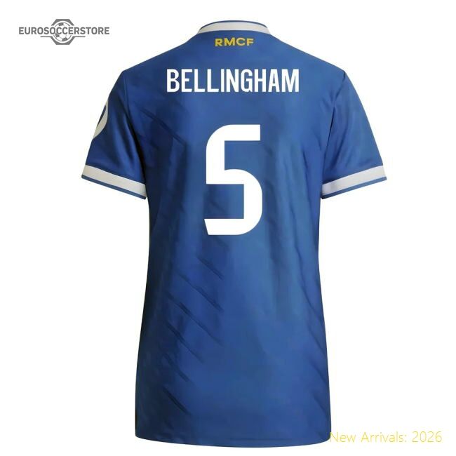 2025-2026 Real Madrid Third Jersey Bellingham Performance Fabric