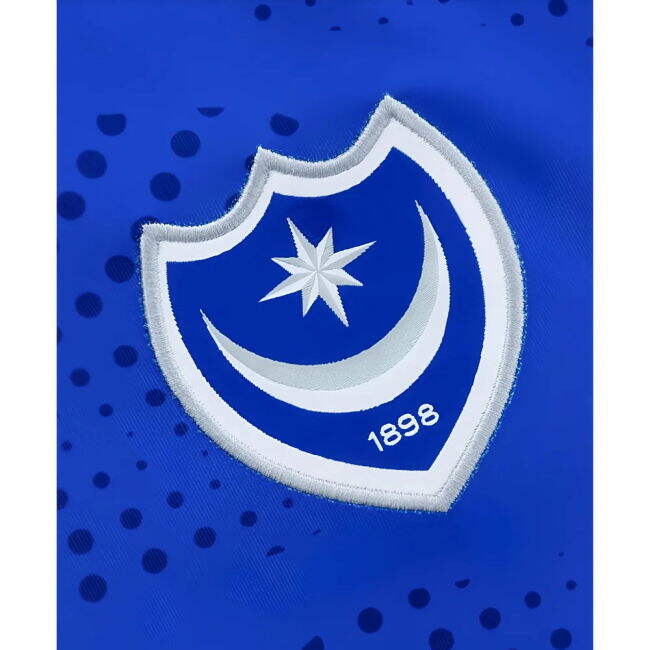 Portsmouth 2025-20 Home Football Shirt Signature M S Kids