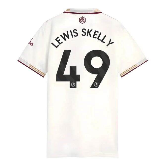 Arsenal Third Soccer Shirt 2025-20 Lewis Skelly 49 L M Women S