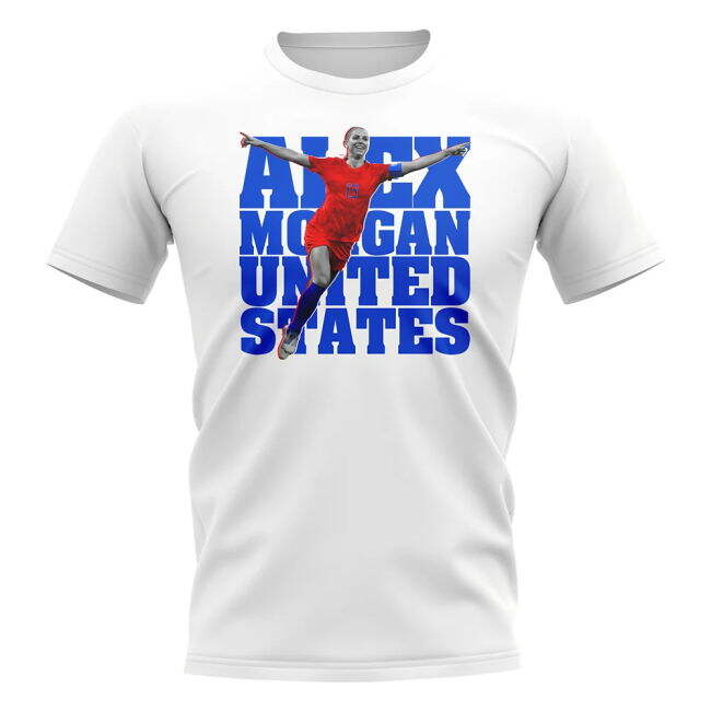Alex Morgan United States Player T-Shirt (White)