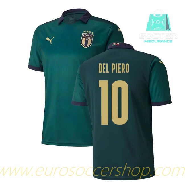 2019-2020 Italy World Cup Third Jersey (Del Piero 10)
