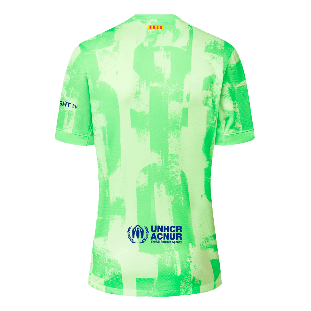 Barcelona Third Away Soccer Jersey 2024/25 - (Spotify Logo Without Tex