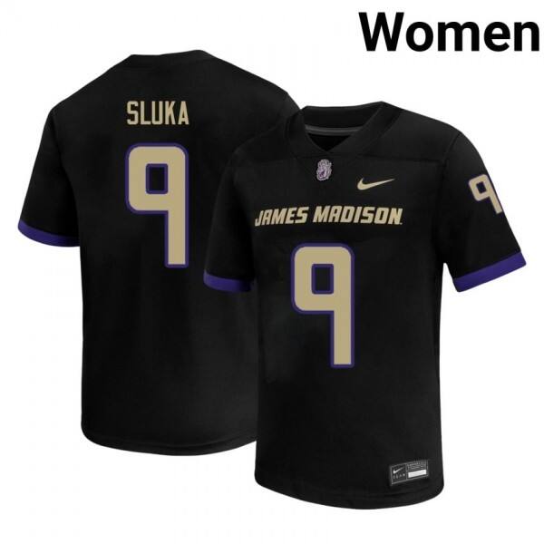Women NCAA Team #9 Matthew Sluka Pro Series Jersey - All-american