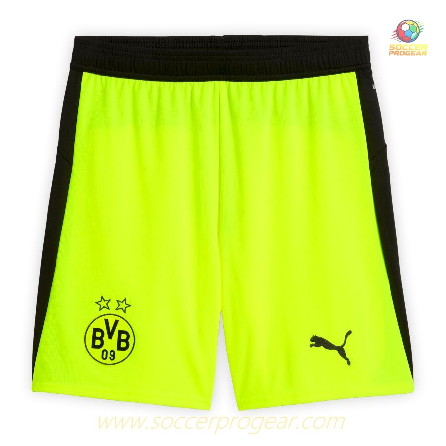 Team Football Jersey Soccer Uniform Kids Edition BVB Dortmund Away 2025-2026 Season