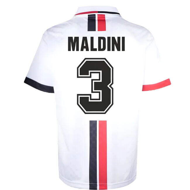 Match Quality Intense Acm Away Retro Shirt Maldini #3 New Release ...