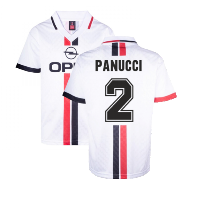 Ac Milan 1996 Away Retro Shirt (panucci 2) - Reasonable Price