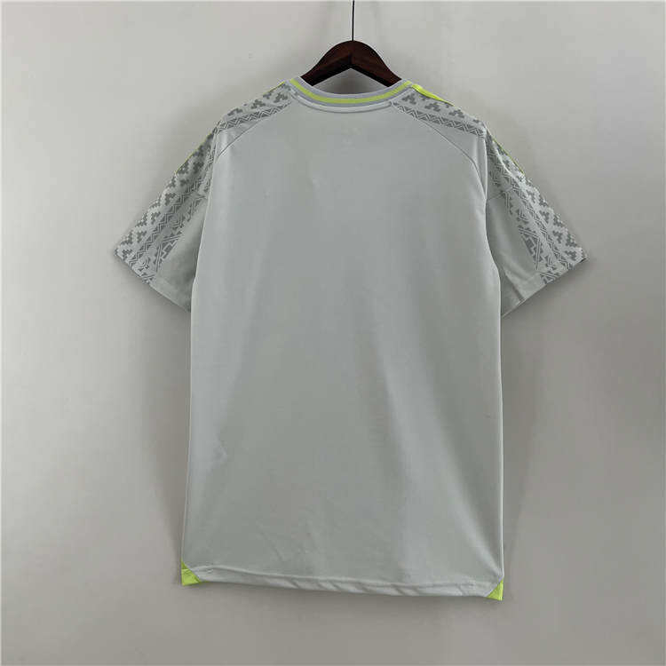 2324 MEXICO GREY SOCCER JERSEY FOOTBALL SHIRT - Official Replica 7373