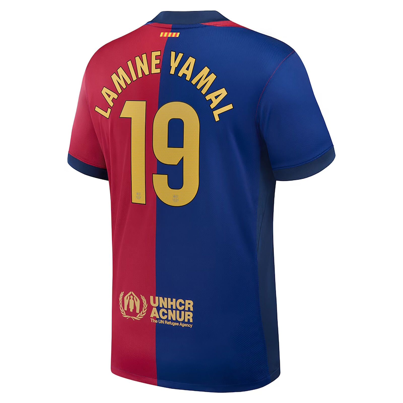 Barcelona Home Jersey by Nike - Durability Guaranteed for authentic