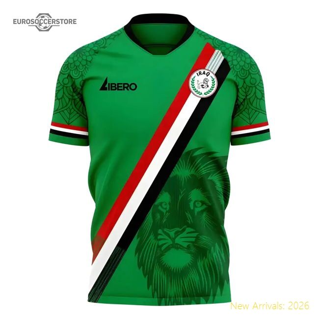 Premium Iraq Concept 20252026 Home Kit Moisturewicking