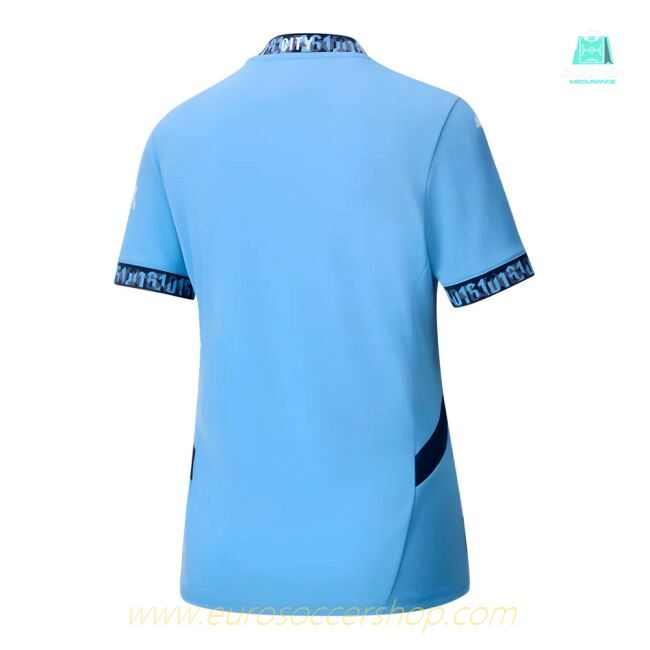 2024-2025 Man City Home Shirt (Womens) (Your Name)