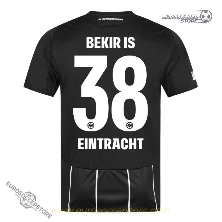 Eintracht Frankfurt's Champions League BEKIR IS 38 Jersey for the 25-26 season.
