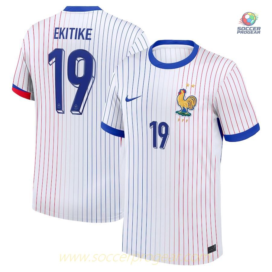 France National Team 2024-25 Edition Away Kids Soccer Shirt Ekitike