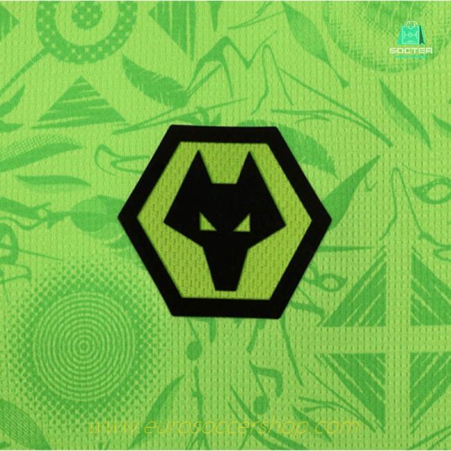 2025-2026 Wolves Goalkeeper Third Shirt (Green) - Kids