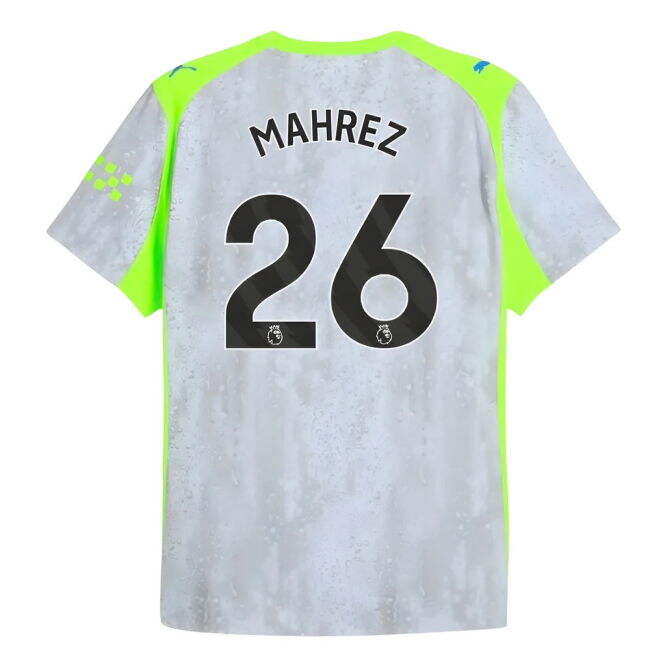2025-2026 Man City Authentic Third Shirt (Mahrez 26)
