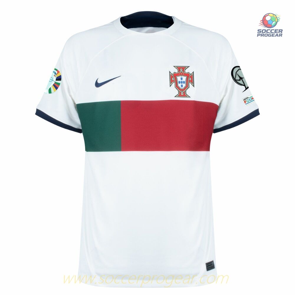 PORTUGAL AWAY EURO 2024 QUALIFYING KIDS JERSEY