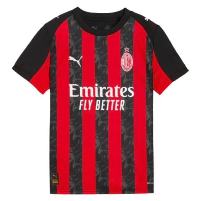 2025-2026 AC Milan Home Shirt (Kids) (Gabbia 46)