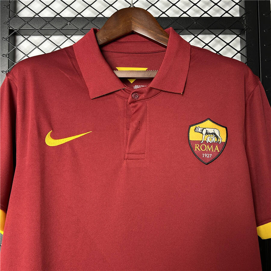 AS Roma Home Retro Shirt 201415 - Official Replica 10546