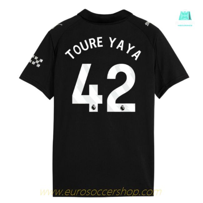 2025-2026 Man City Away Mini Kit (Toure Yaya 42)