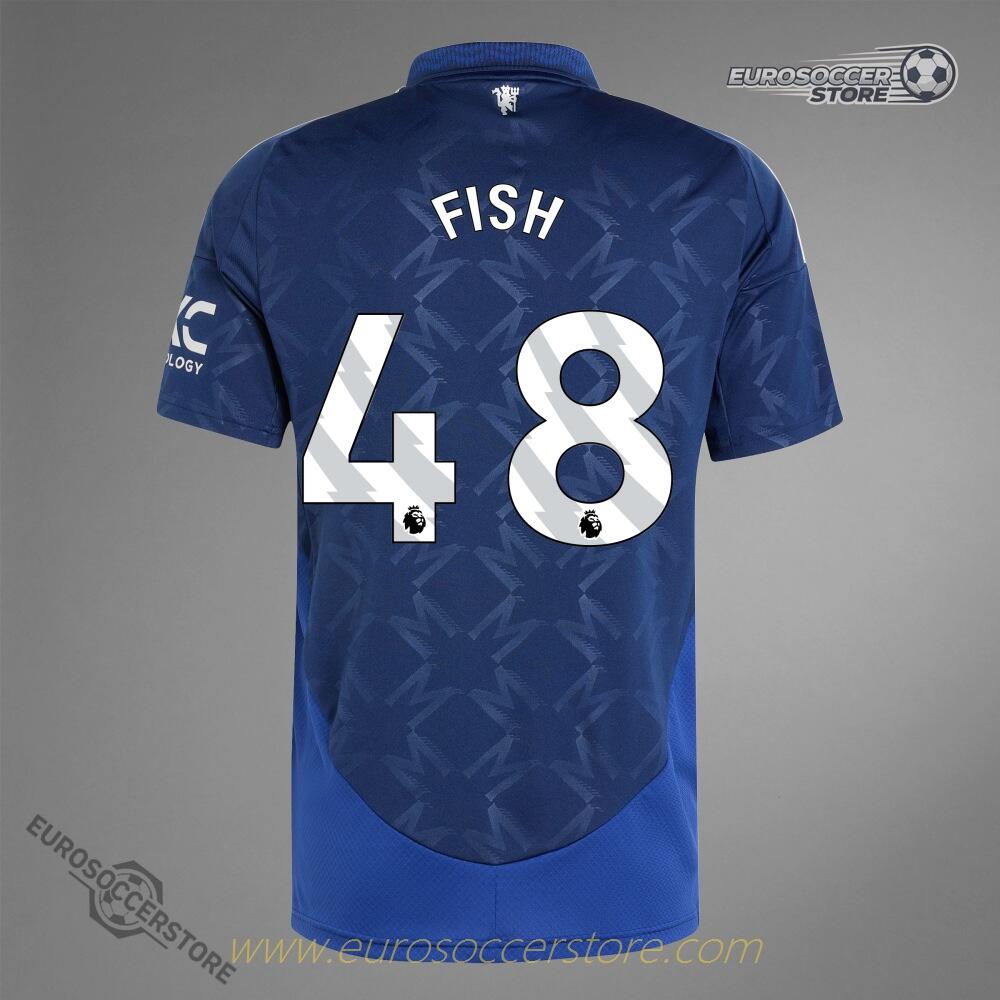 Manchester United's 24-25 Away FISH 48 Version Jersey