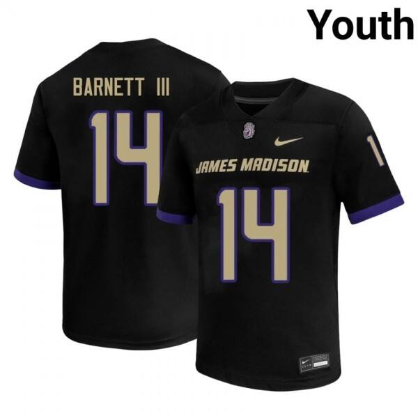 Authentic Youth #14 Alonza Barnett Iii Black Black Version