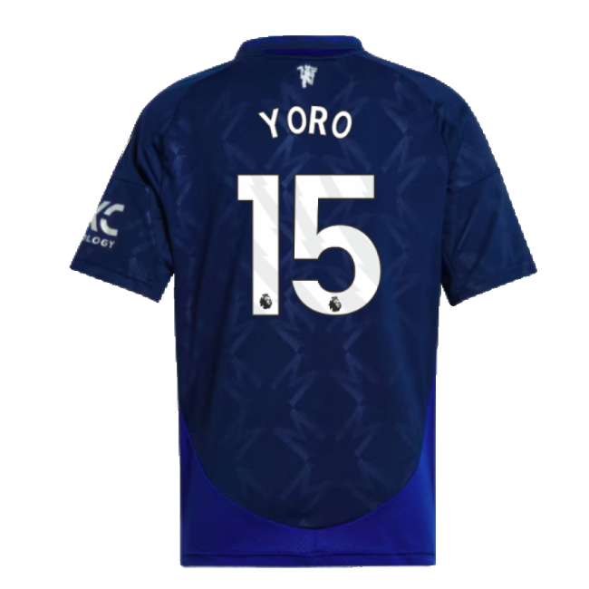 Premium 2024-2025 Man Utd Away Shirt (kids) (yoro 15) - Premium