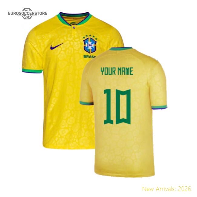 Football Brazil Authentic Jersey (2022-2023) Modern Classic
