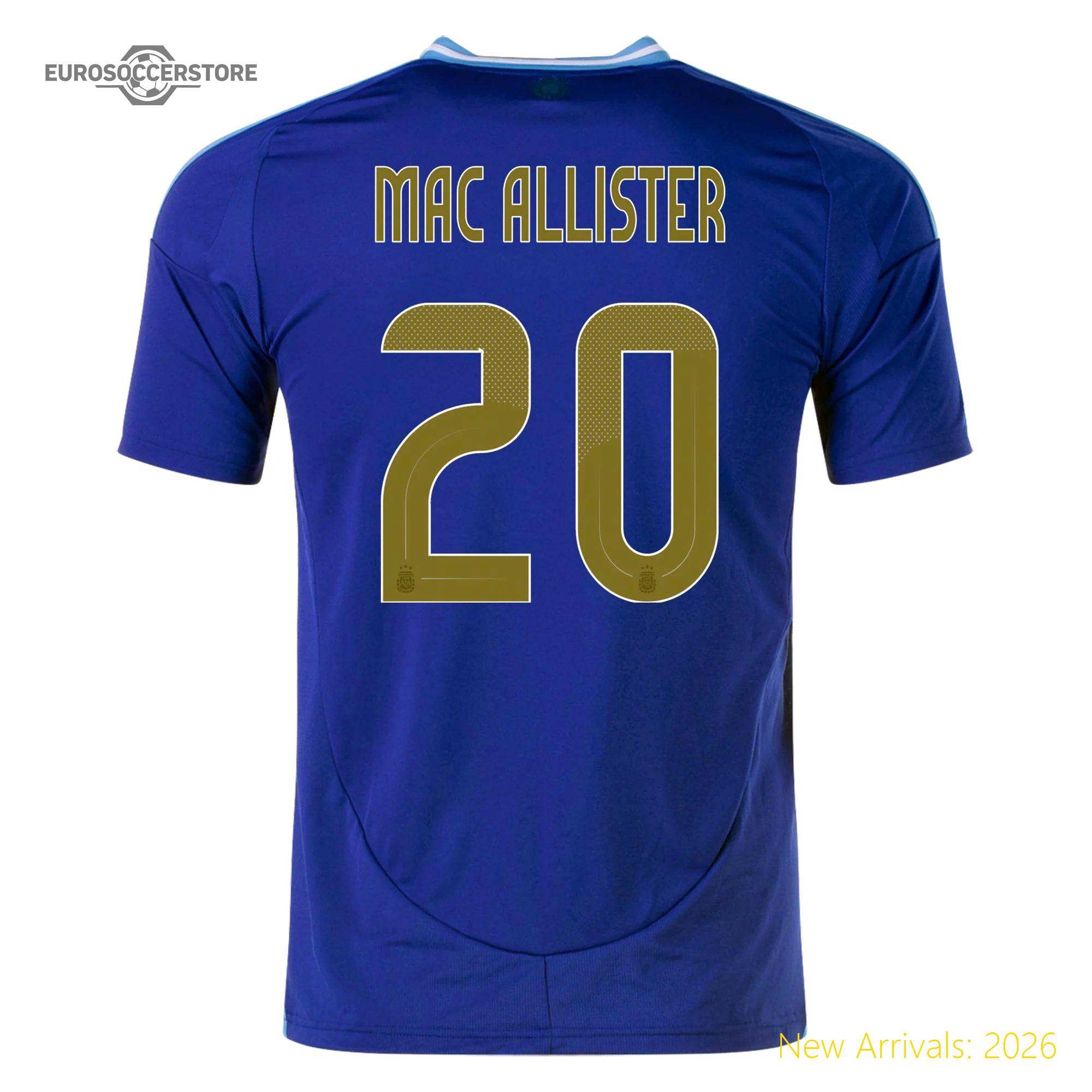 Classic Design Men Arg Team Premium-quality Away Jersey 2024