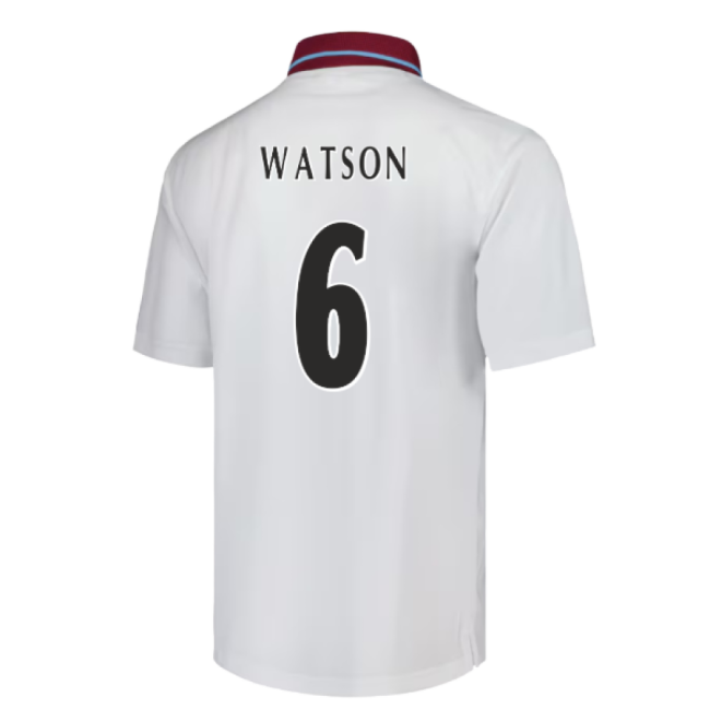 Official Aston Villa 2000 Away Retro Shirt (watson 6) - Premium